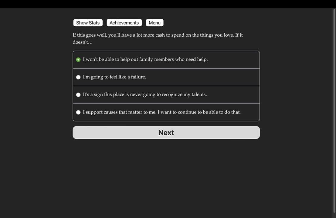 Game screenshot
