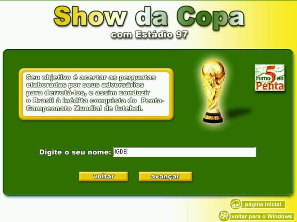 Game screenshot