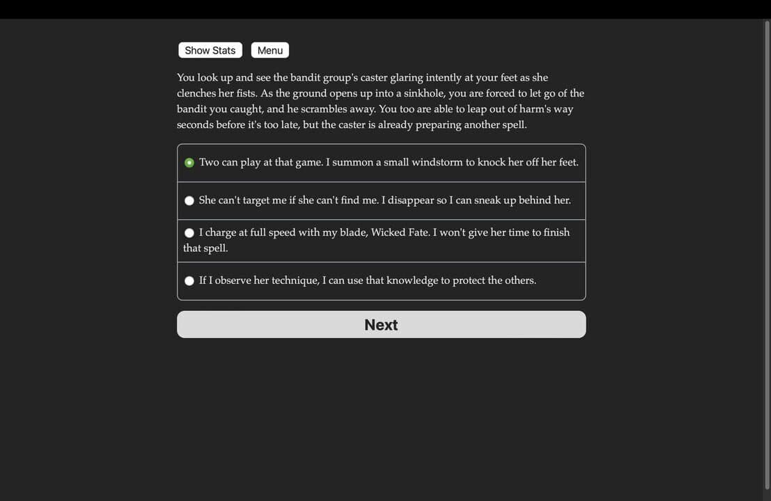 Game screenshot