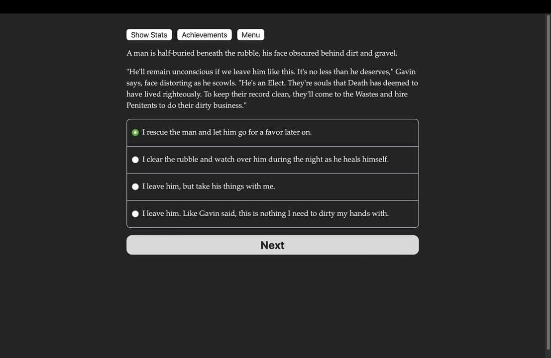 Game screenshot