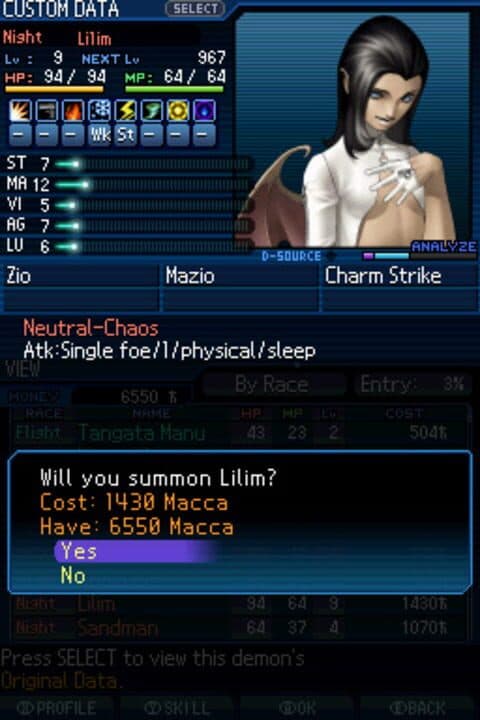 Game screenshot