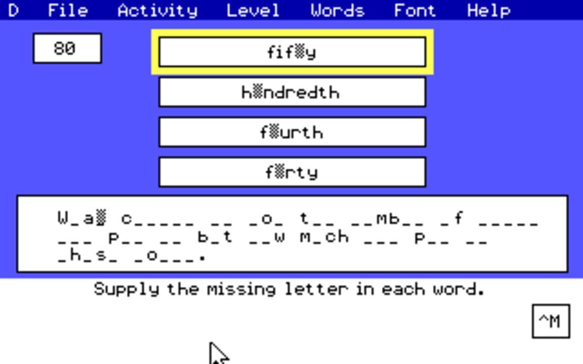 Game screenshot