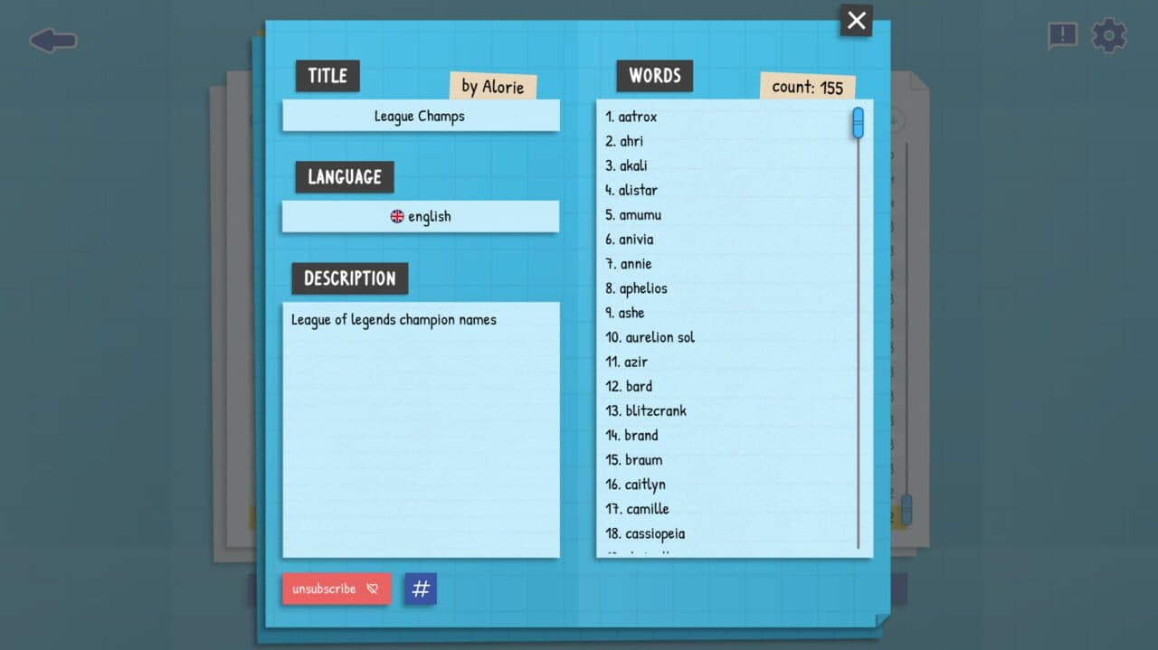 Game screenshot