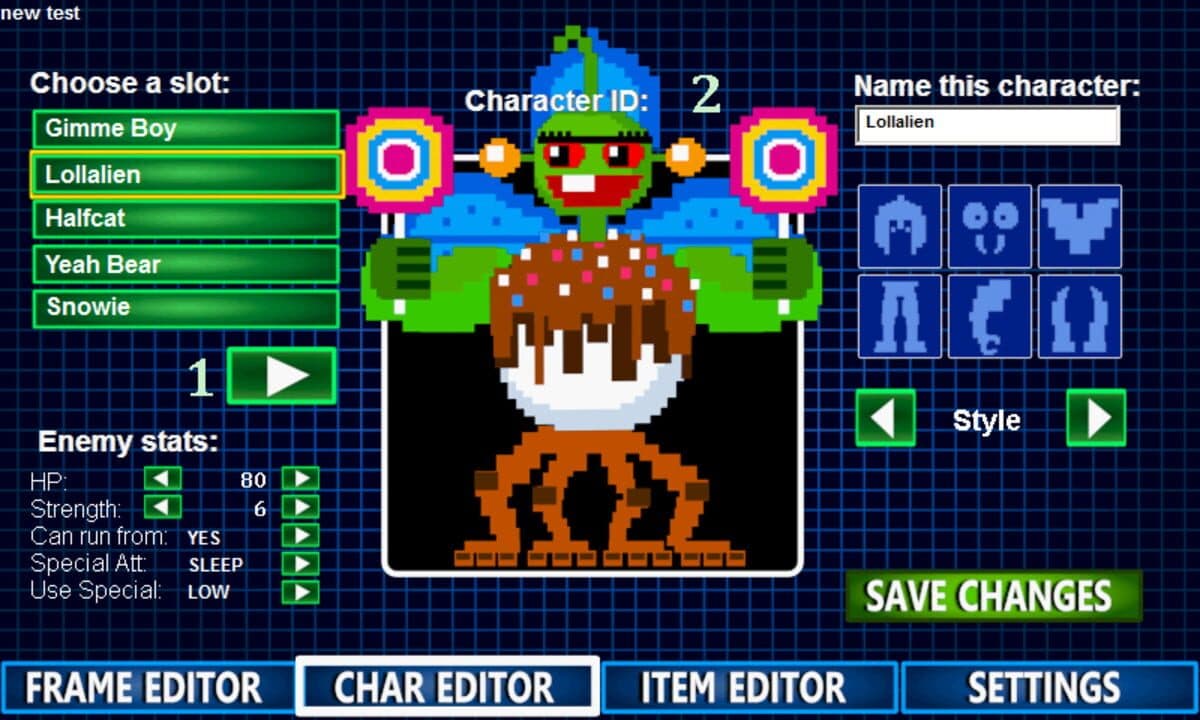 Game screenshot