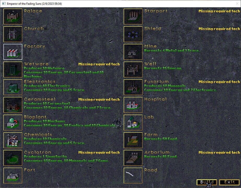 Game screenshot