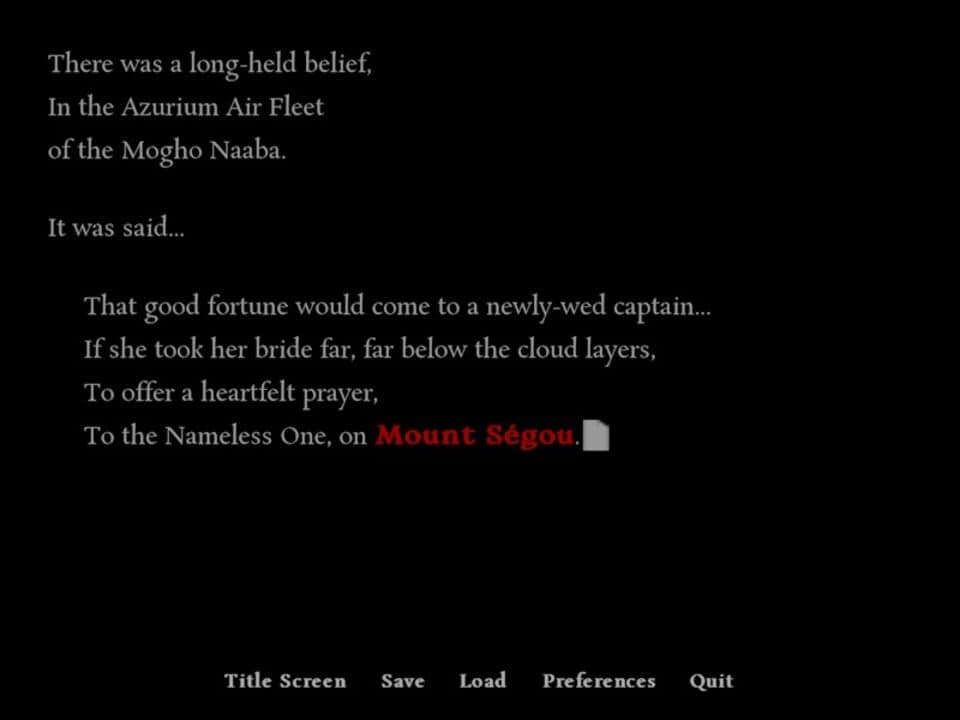 Game screenshot