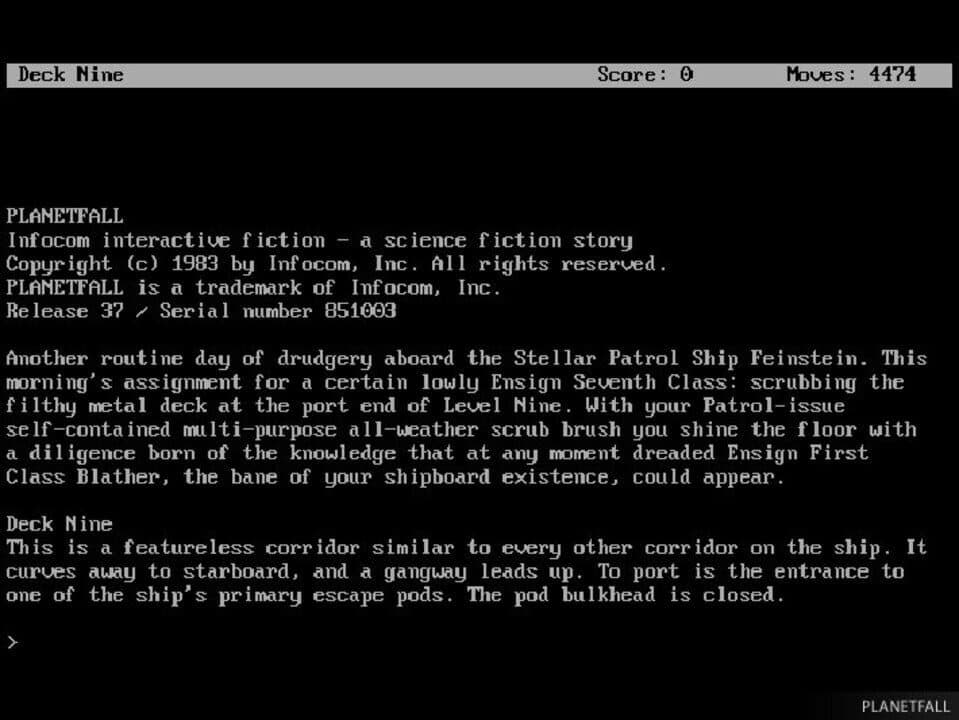 Game screenshot