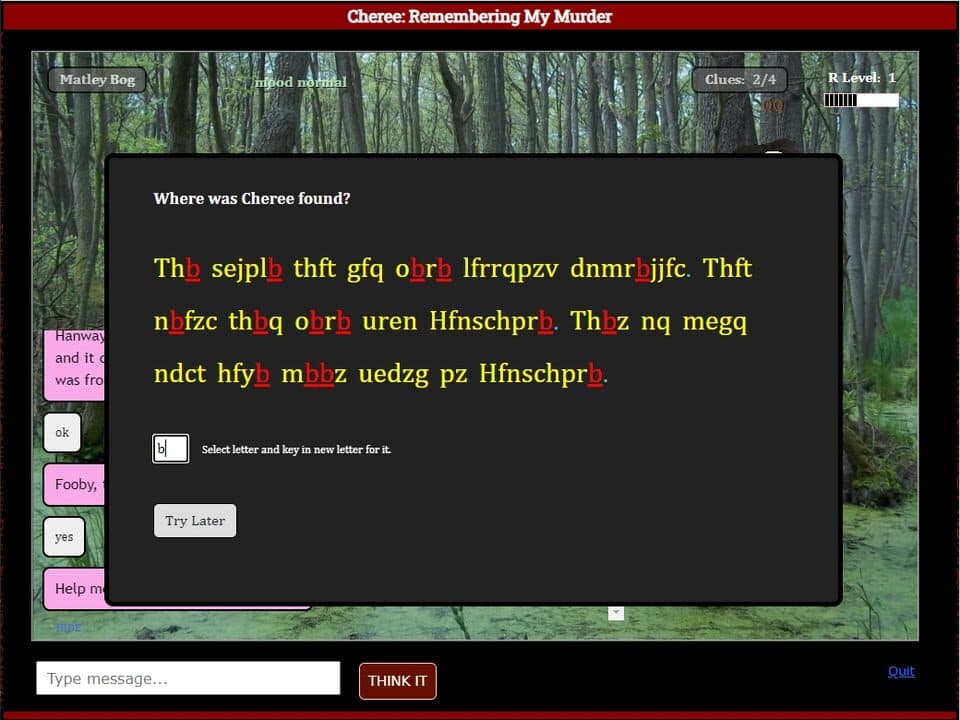 Game screenshot