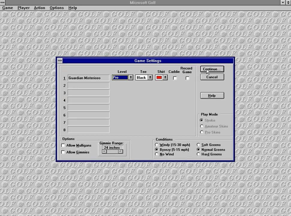 Game screenshot