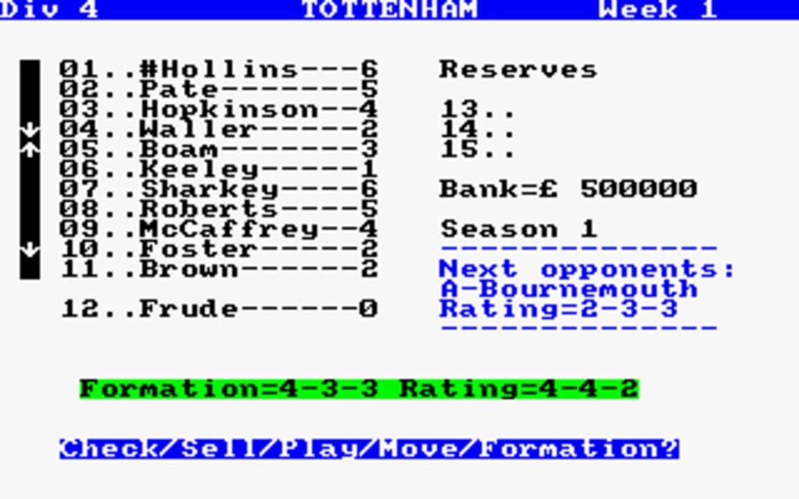 Game screenshot