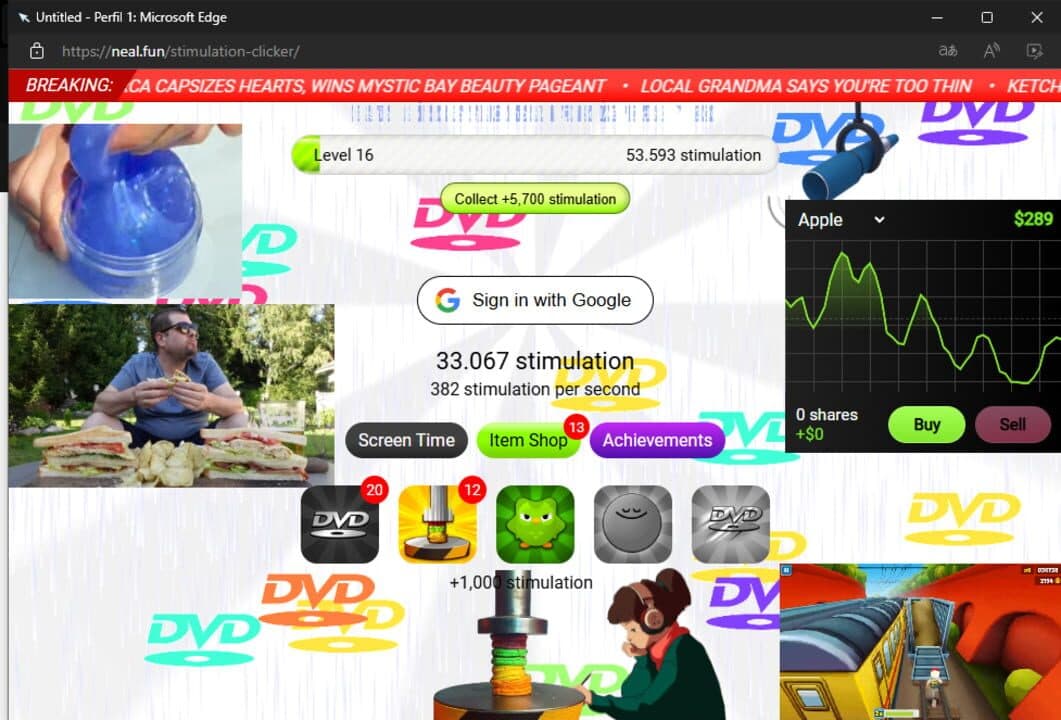 Game screenshot