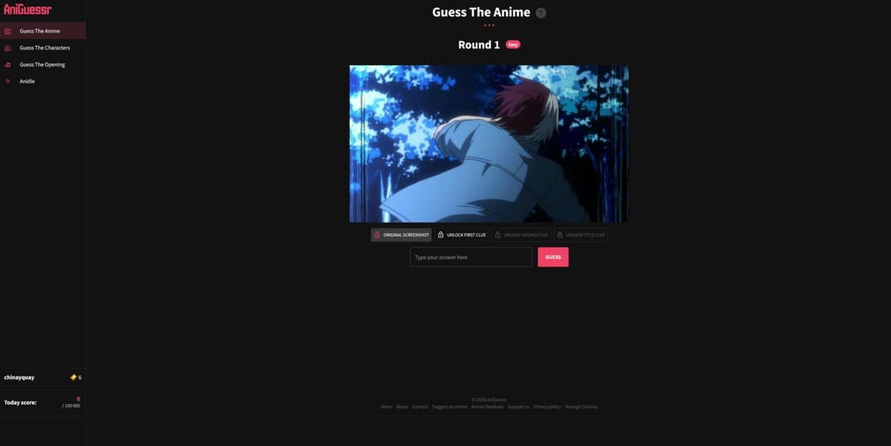 Game screenshot