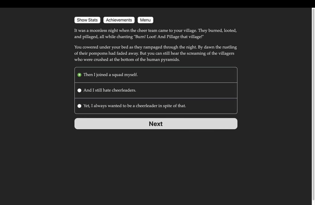 Game screenshot