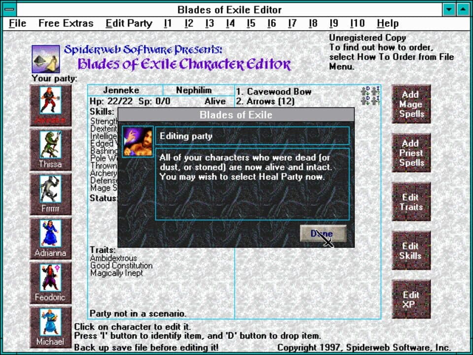Game screenshot