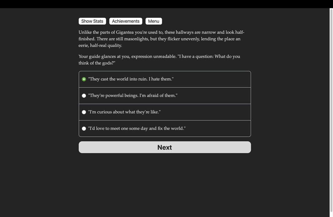 Game screenshot