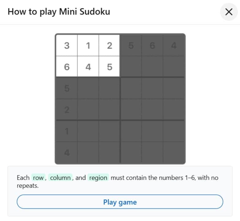 Game screenshot