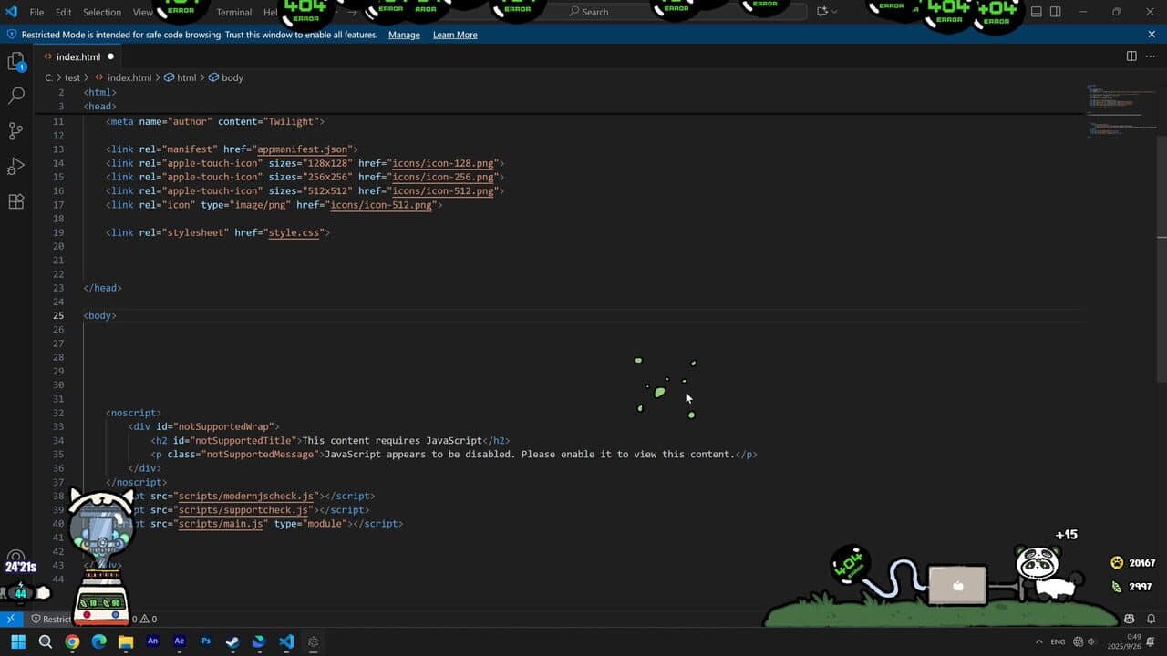 Game screenshot