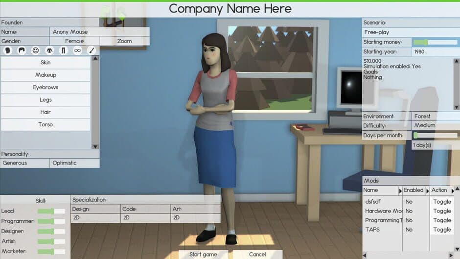 Game screenshot