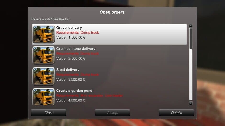 Game screenshot