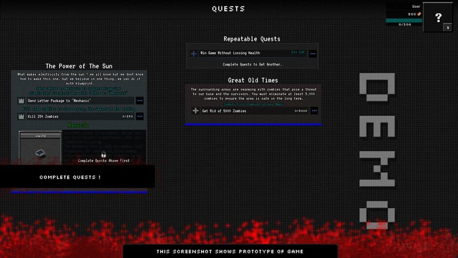 Game screenshot