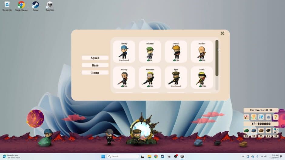 Game screenshot