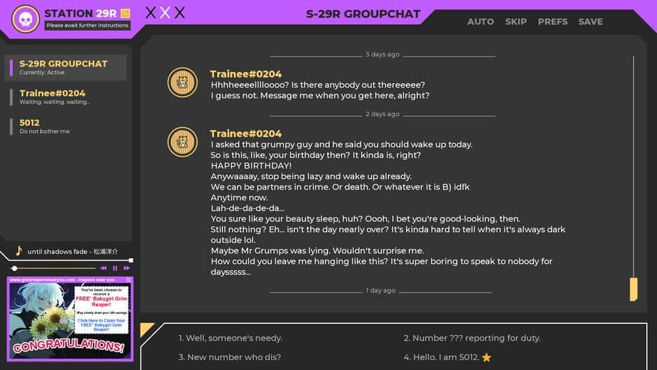 Game screenshot