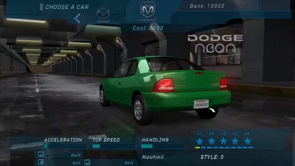 Game screenshot