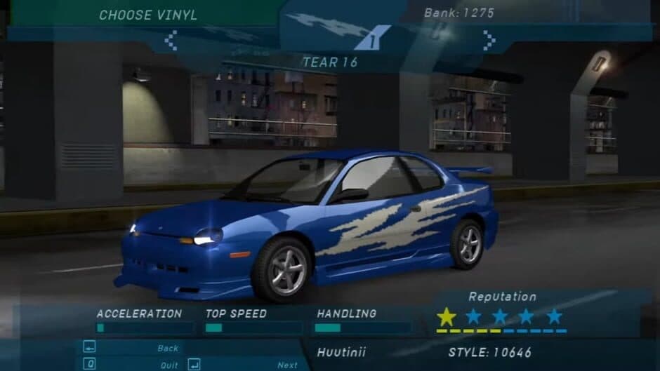 Game screenshot