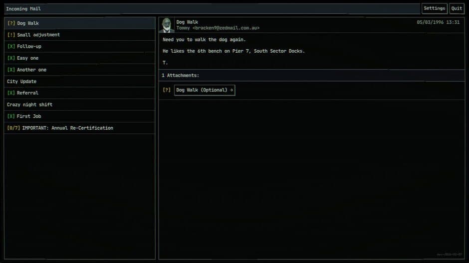Game screenshot