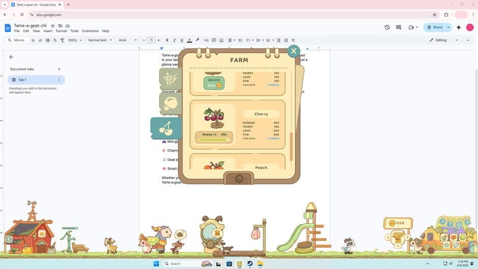 Game screenshot