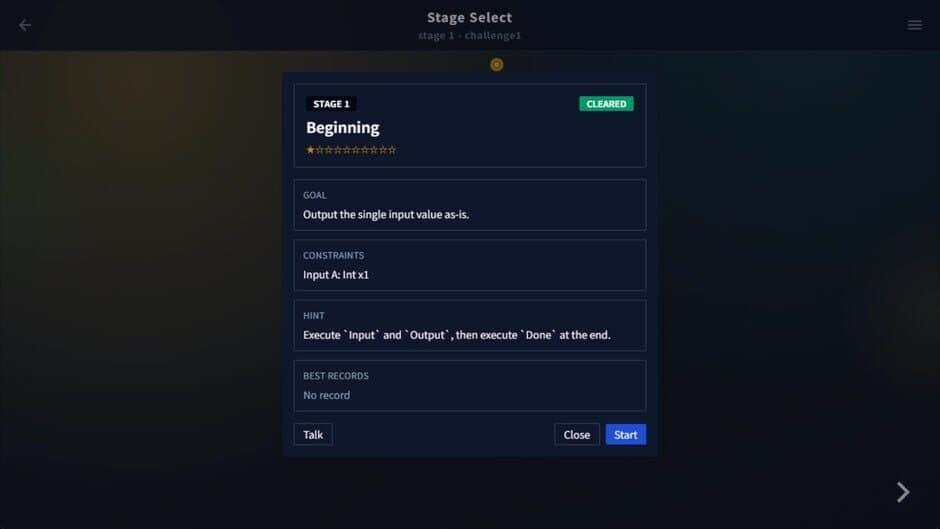 Game screenshot