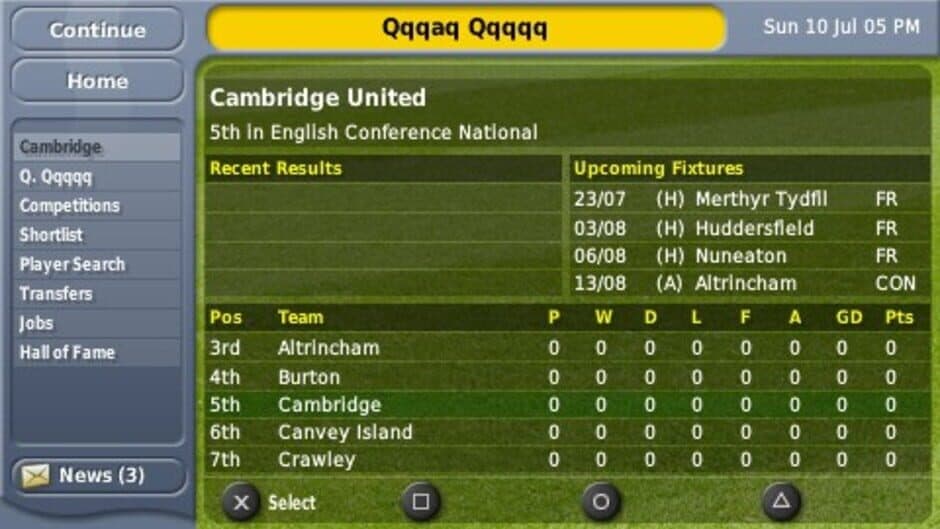 Game screenshot