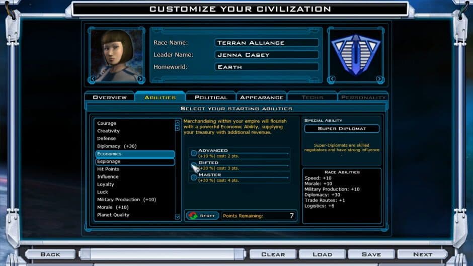 Game screenshot
