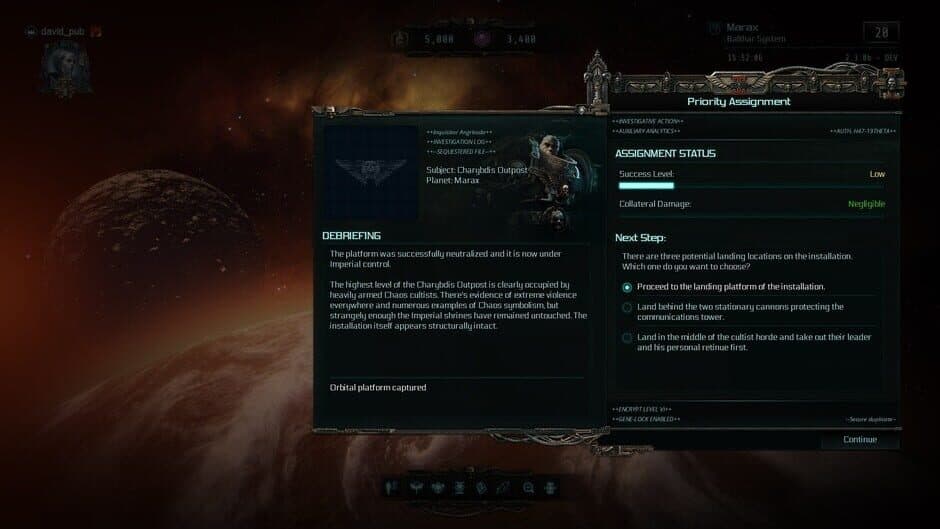 Game screenshot