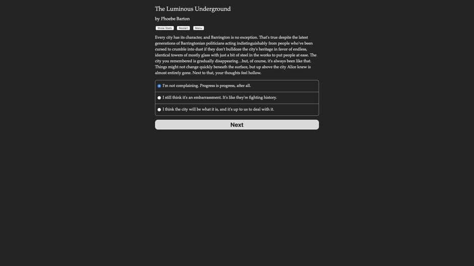 Game screenshot