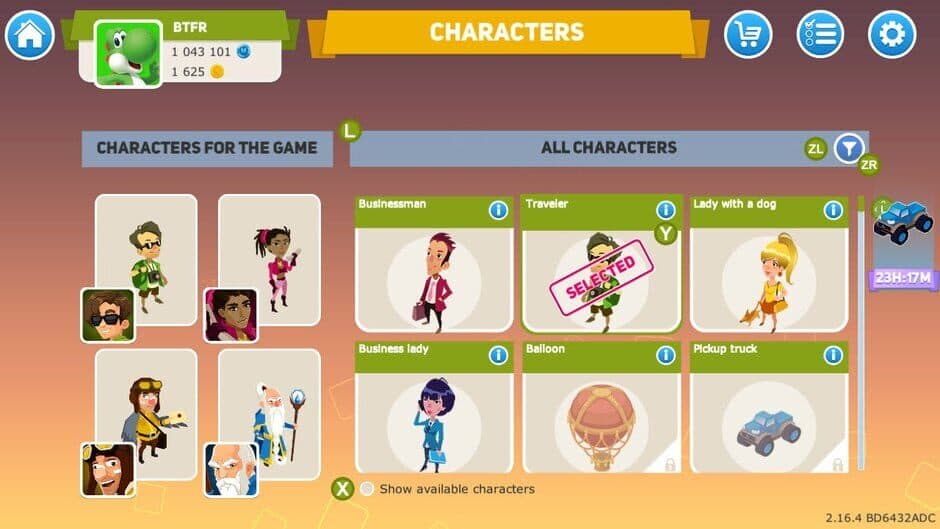 Game screenshot