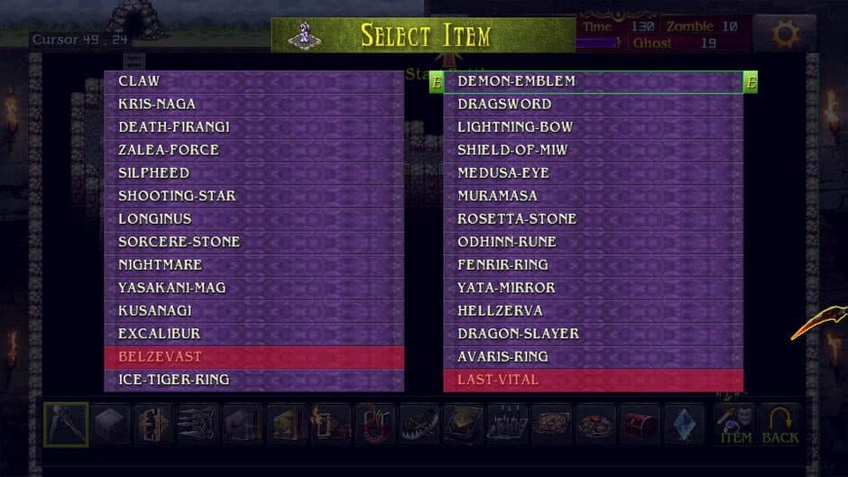 Game screenshot