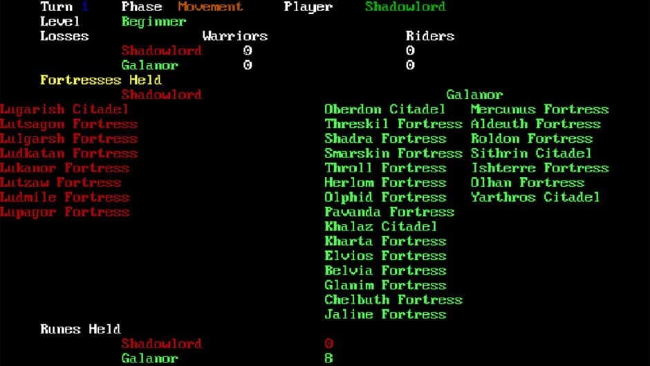 Game screenshot