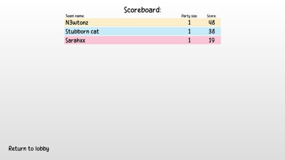 Game screenshot