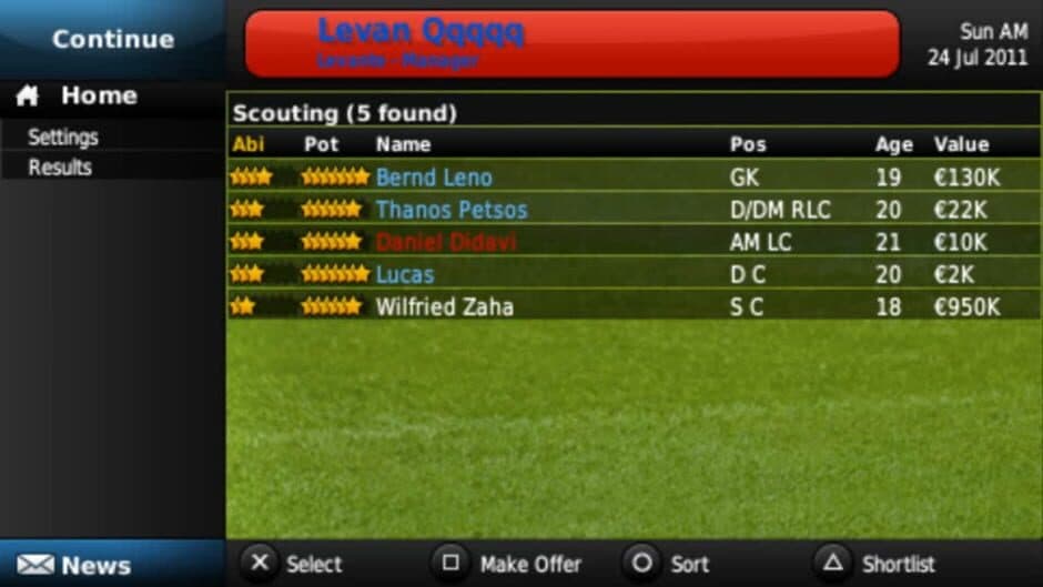 Game screenshot
