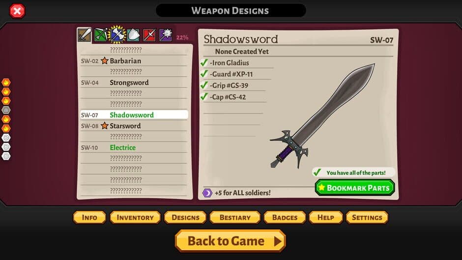 Game screenshot