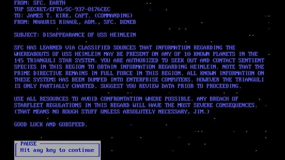 Game screenshot