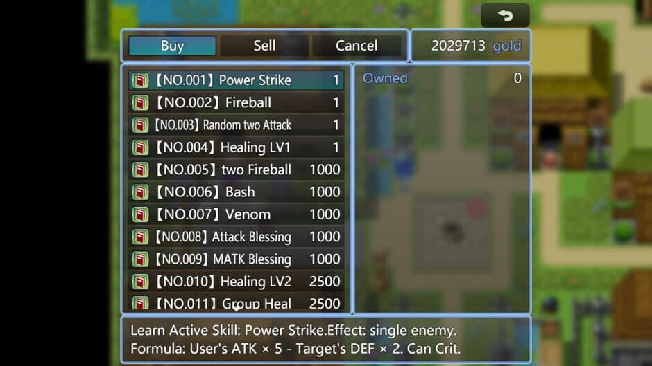 Game screenshot