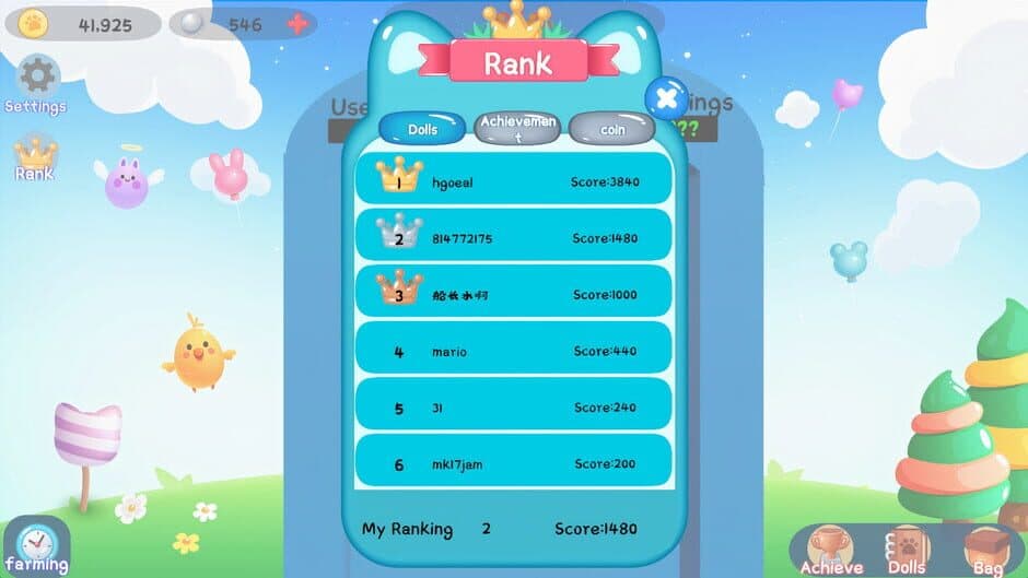 Game screenshot