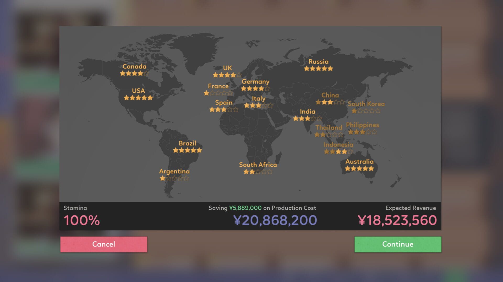 Game screenshot