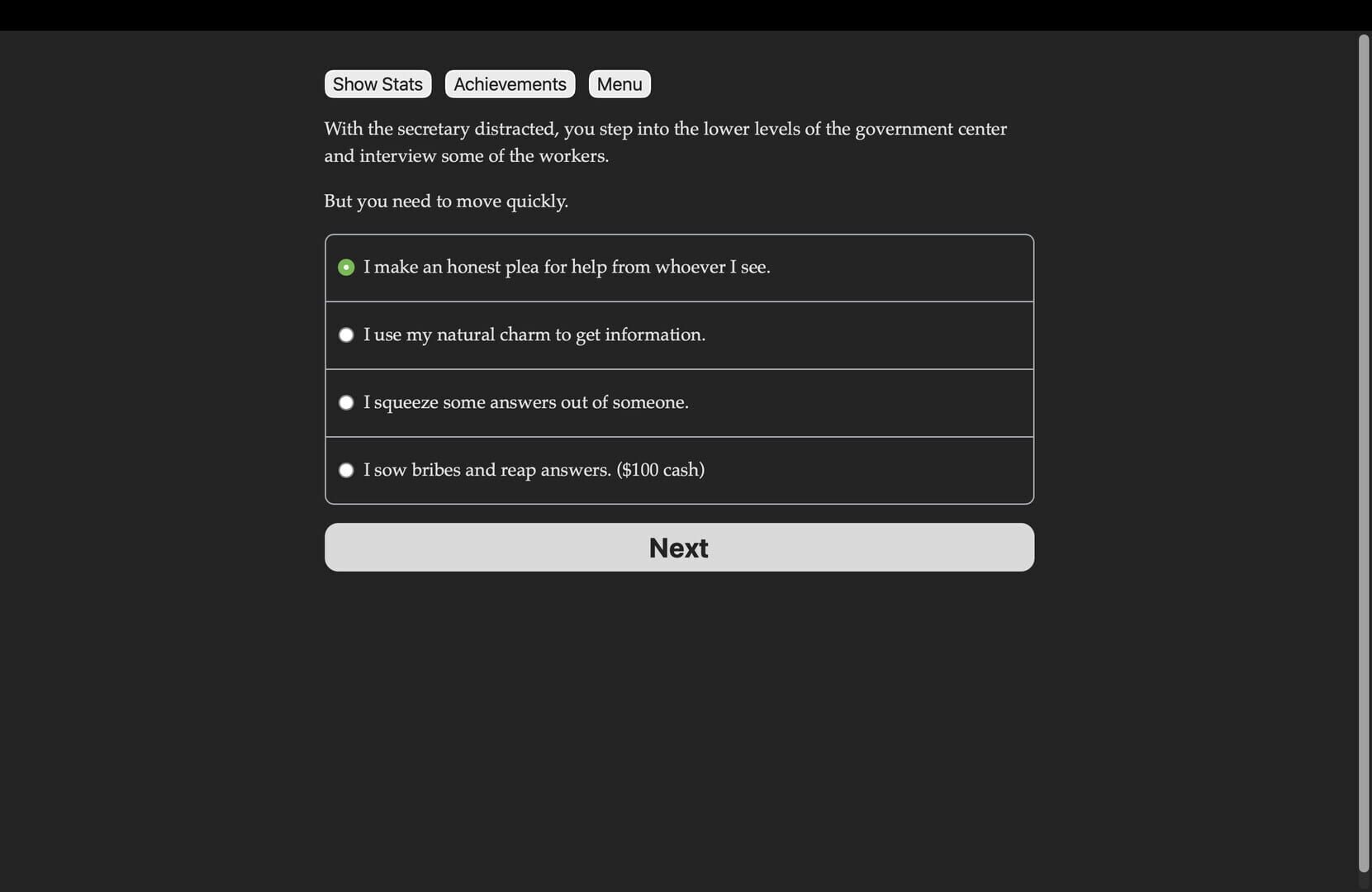 Game screenshot