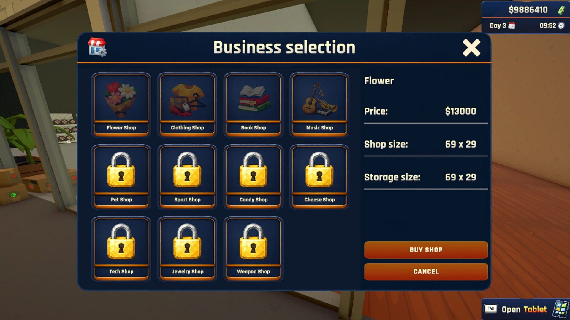 Game screenshot