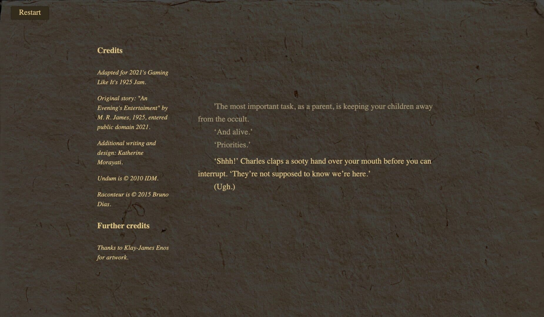 Game screenshot