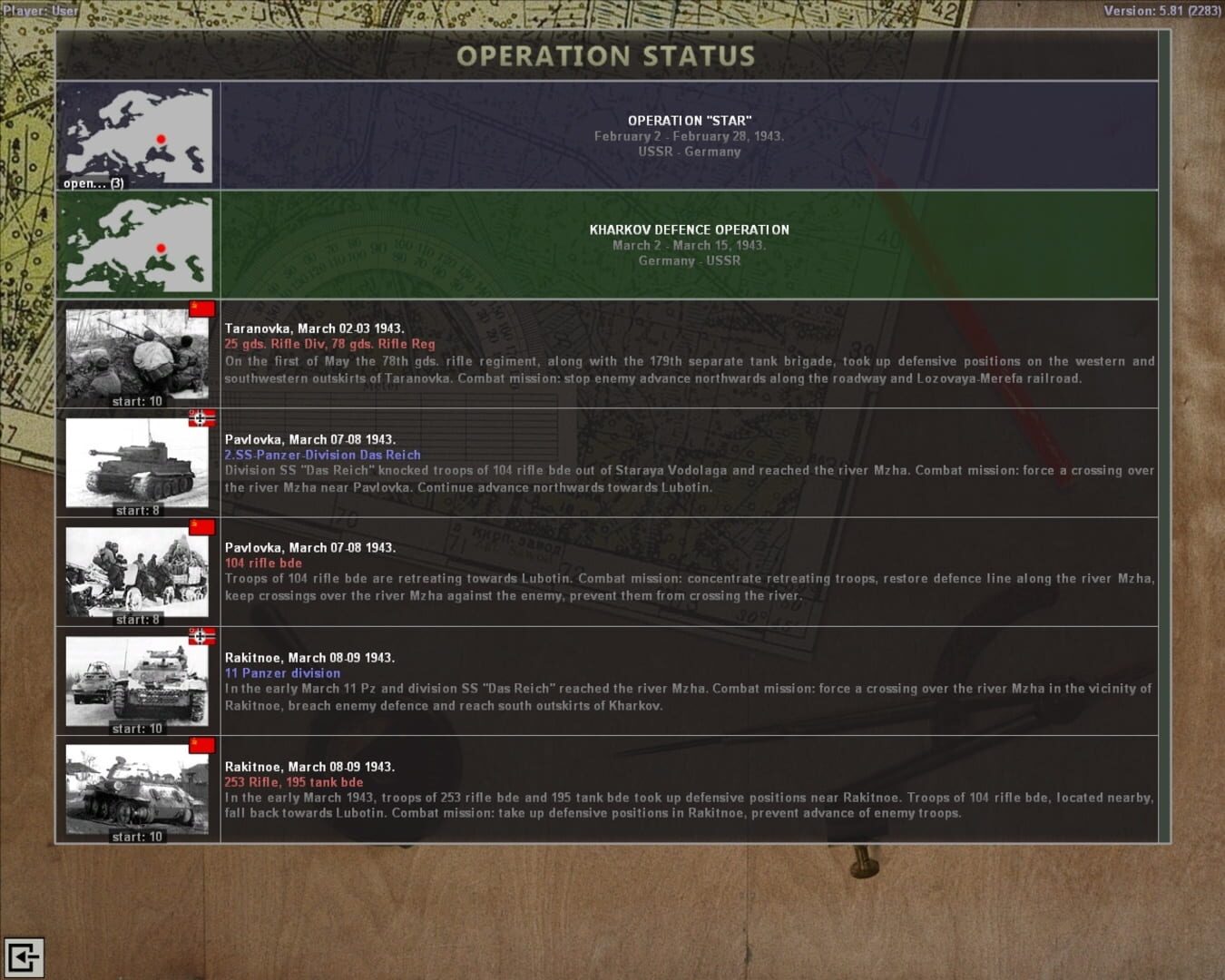 Game screenshot