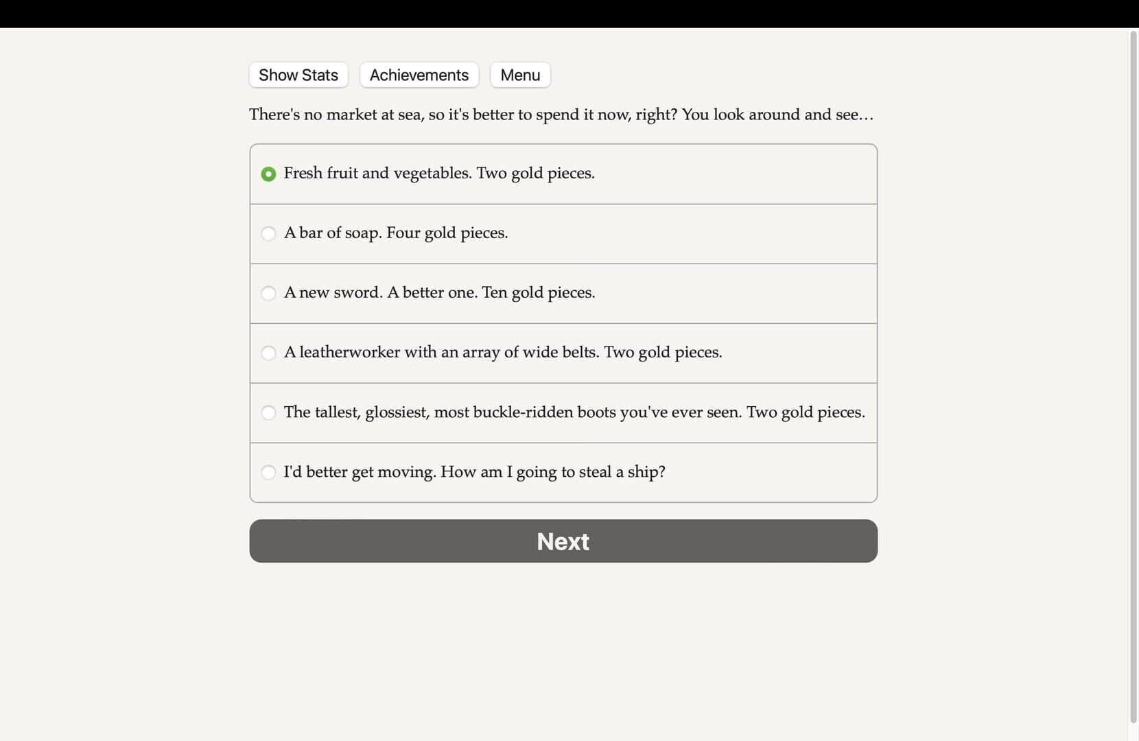 Game screenshot